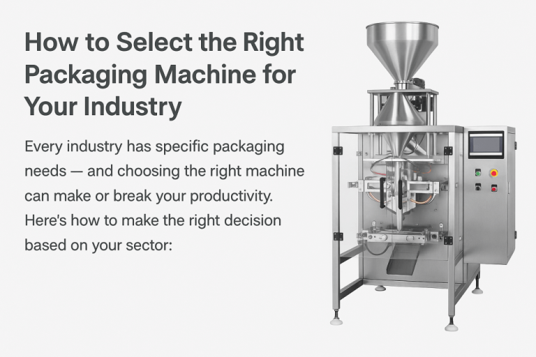 How to Select the Right Packaging Machine for Your Industry